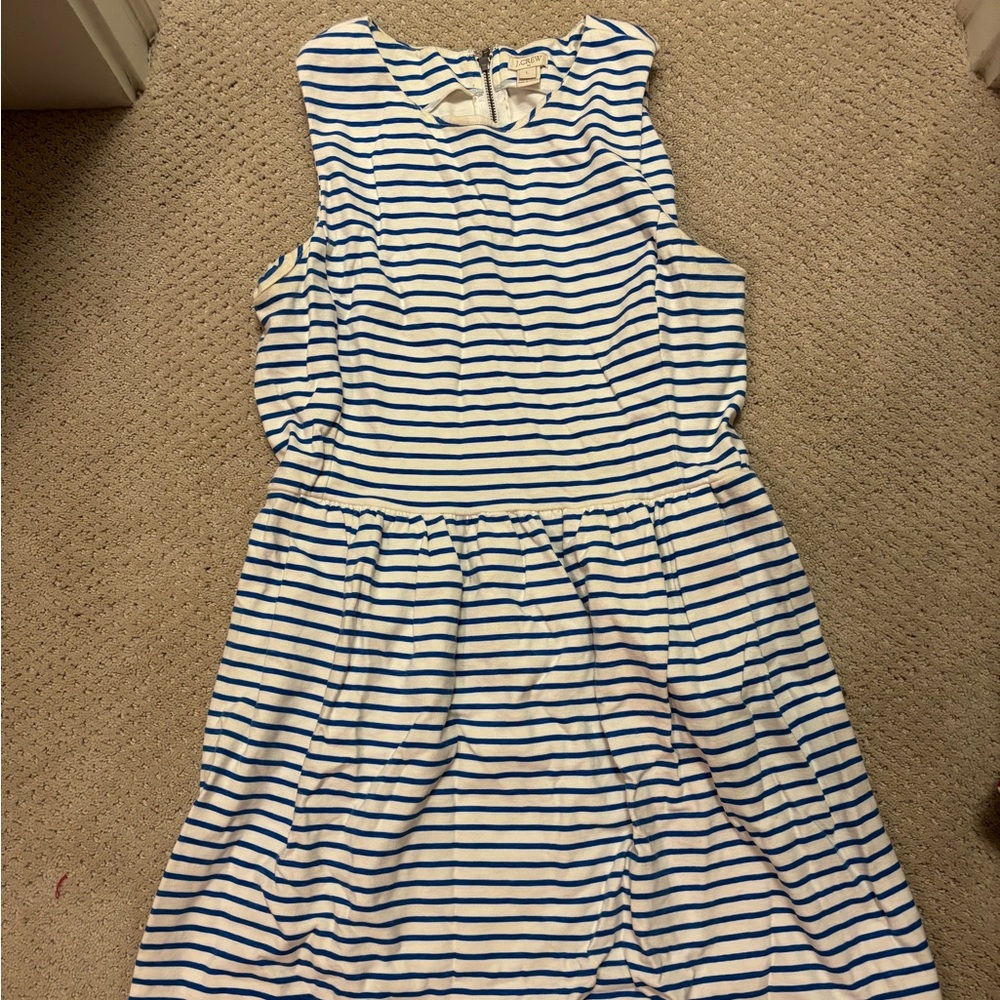 Jcrew striped dress